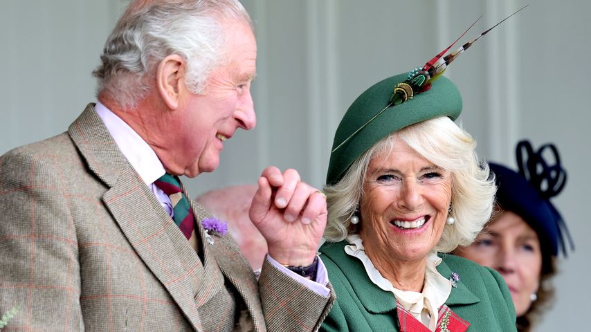 König Charles und seine Frau Camilla in Schottland im September 2022