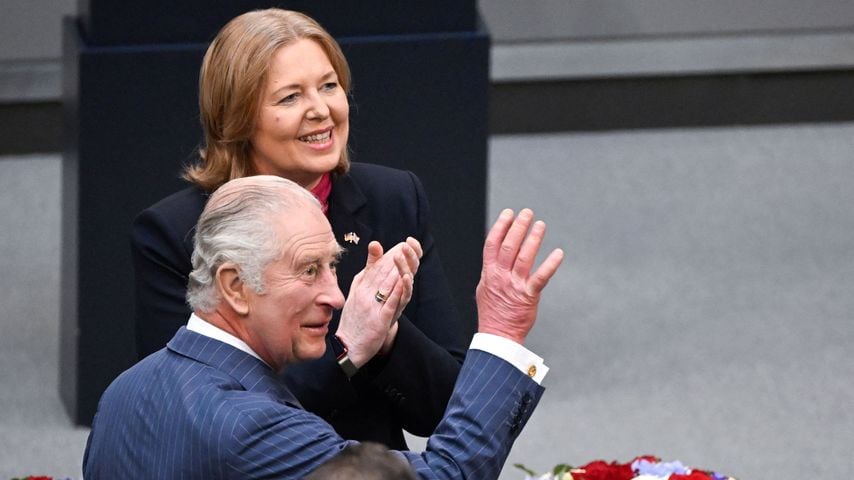 König Charles im Bundestag im März 2023