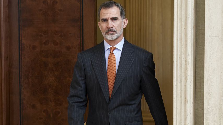 König Felipe von Spanien im Februar 2020