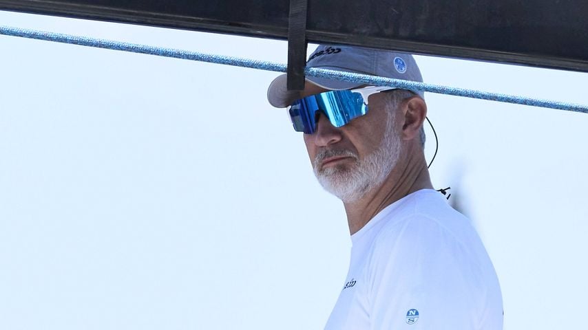 König Felipe entgeht knapp einem Unfall bei Segelwettbewerb