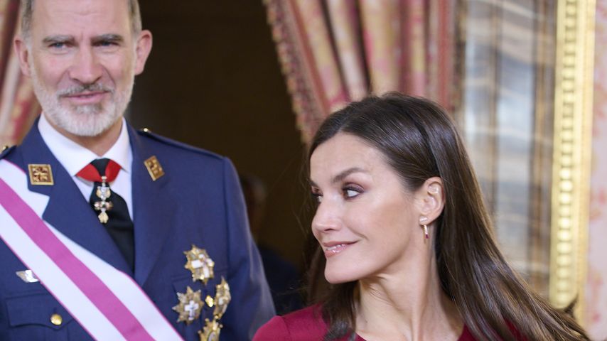 König Felipe und Königin Letizia von Spanien im Zarzuela-Palast 2023