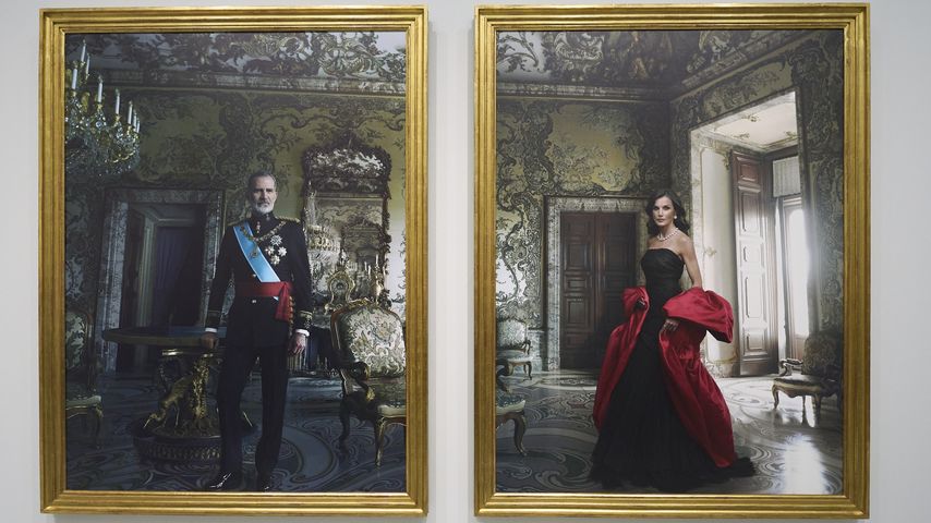 Offizielle Porträts von König Felipe und Königin Letizia, November 2024