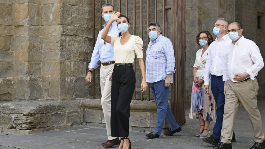 Königin Letizia ist selbst in einem normalen Outfit classy