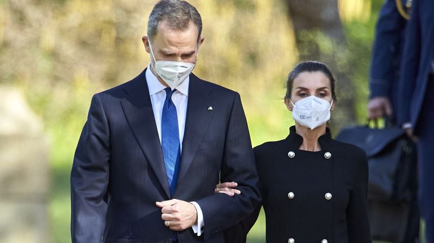 An Gedenktag: Königin Letizia bezaubert in modischem Look