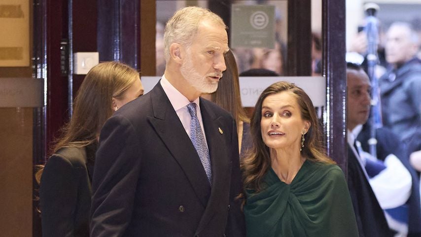 König Felipe VI. und Königin Letizia beim Konzert zu den Prinzessin-von-Asturien-Preisen in Oviedo