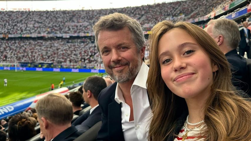 König Frederik und Prinzessin Josephine in Frankfurt