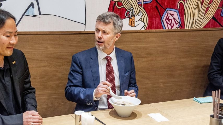 König Frederik von Dänemark erkundet die japanische Kultur