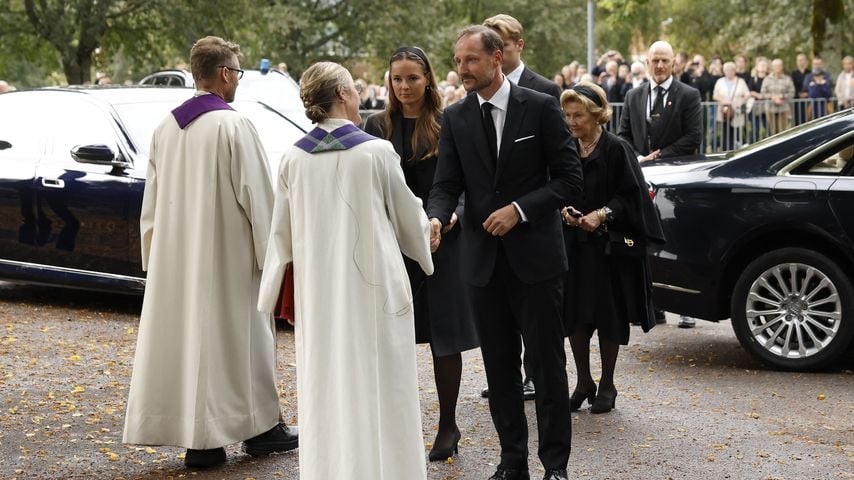 Norwegische Royals treffen für König Haralds Abschied ein