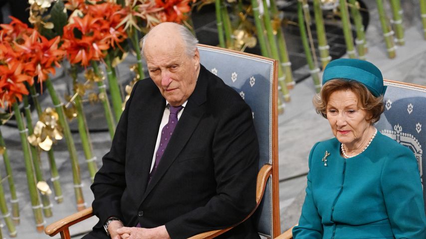 König Harald und Königin Sonja im Dezember 2024