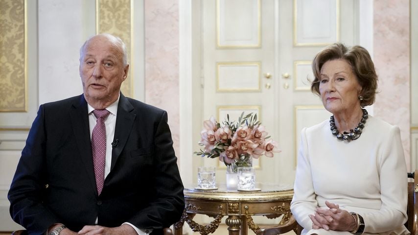 König Harald und Königin Sonja von Norwegen