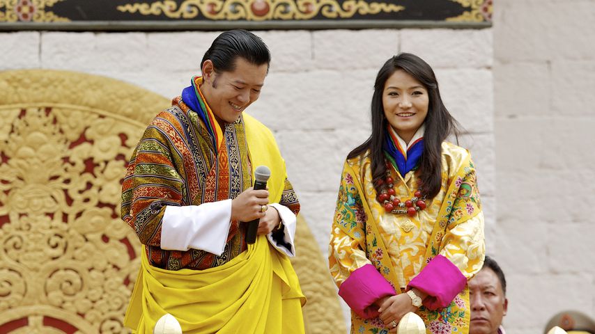 König Jigme und seine Frau Königin Jetsun, Oktober 2011