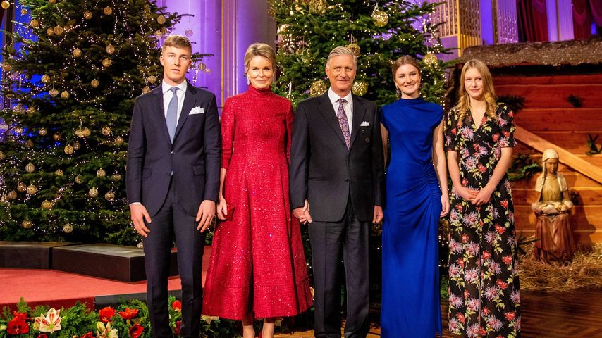 Weihnachtlich! Festliche Bilder der belgischen Königsfamilie