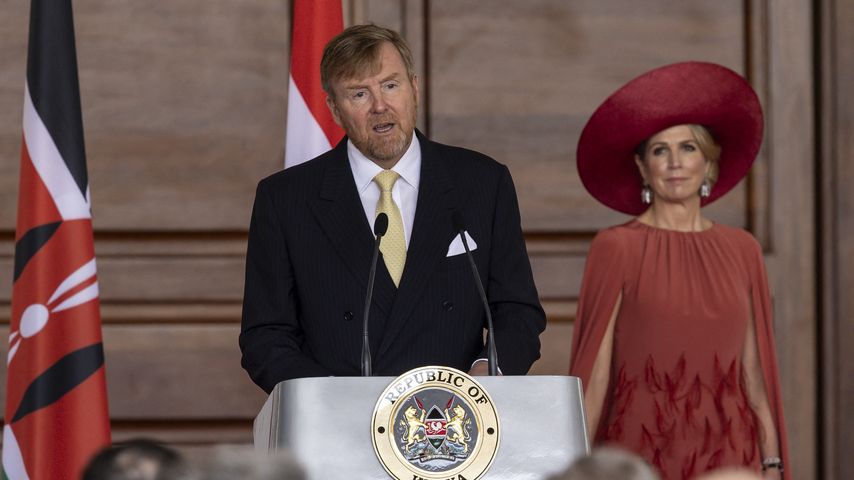 König Willem-Alexander und Königin Maxima der Niederlande beim Besuch in Kenia, März 2025