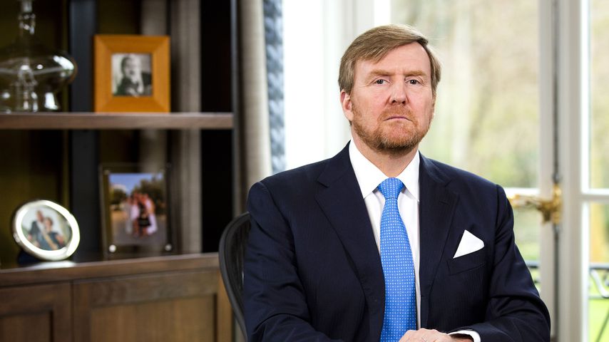 König Willem-Alexander im März 2020