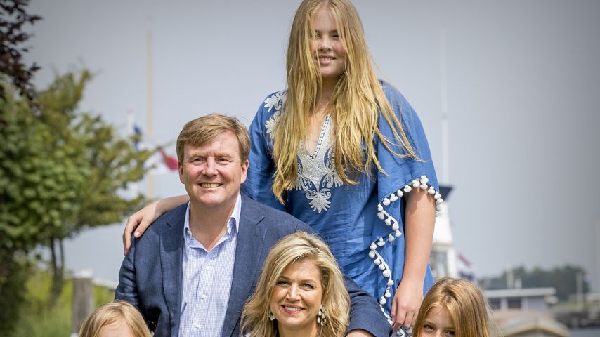 König Willem-Alexander, Königin Maxima und die Prinzessinnen Alexia, Amalia und Ariane