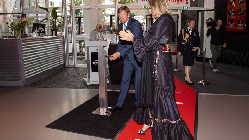 König Willem-Alexander und Königin Máxima im Nationaltheater in Den Haag