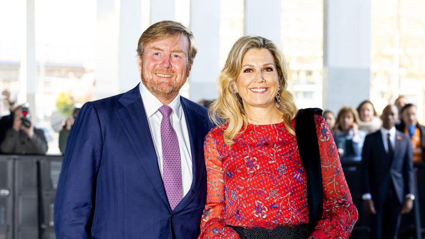 König Willem-Alexander und Königin Máxima in Rotterdam im April 2023