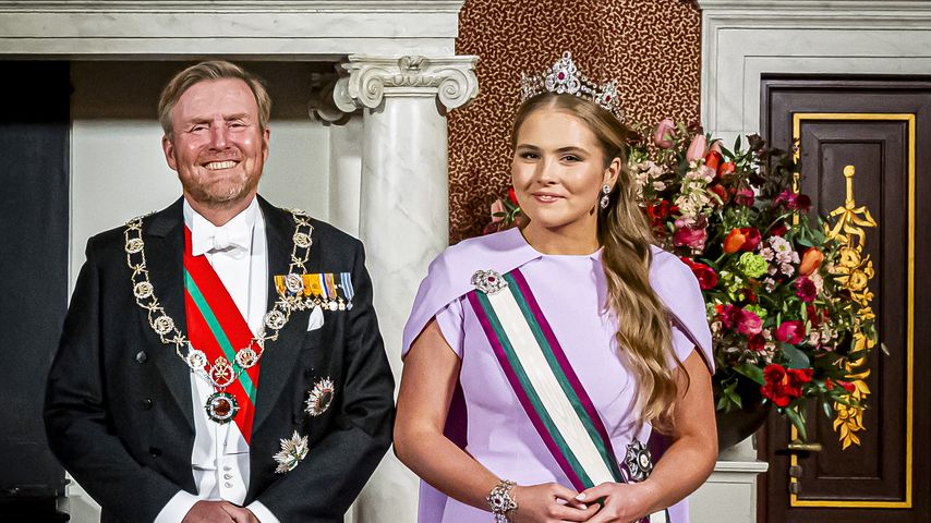 König Willem-Alexander und Prinzessin Amalia-Catharina, 2025