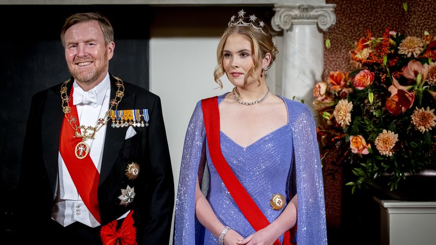 König Willem-Alexander und Prinzessin Catharina-Amalia, Dezember 2024