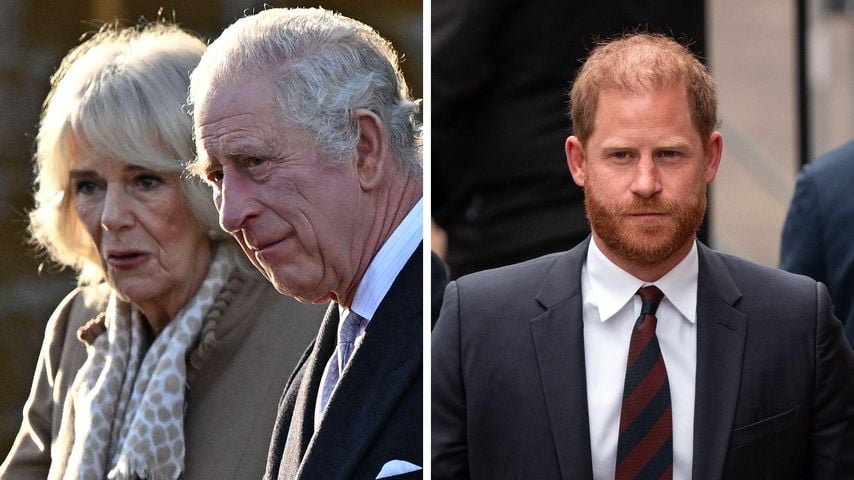 Camilla drängt König Charles zu Treffen mit Prinz Harry