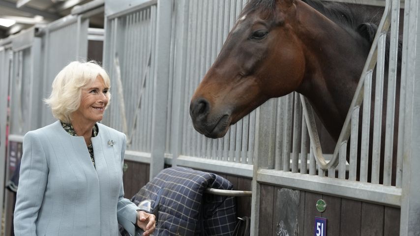 Königin Camilla in der British Racing School, 2023