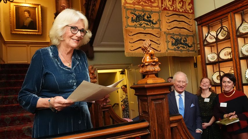Königin Camilla und König Charles in Clarence House, März 2025