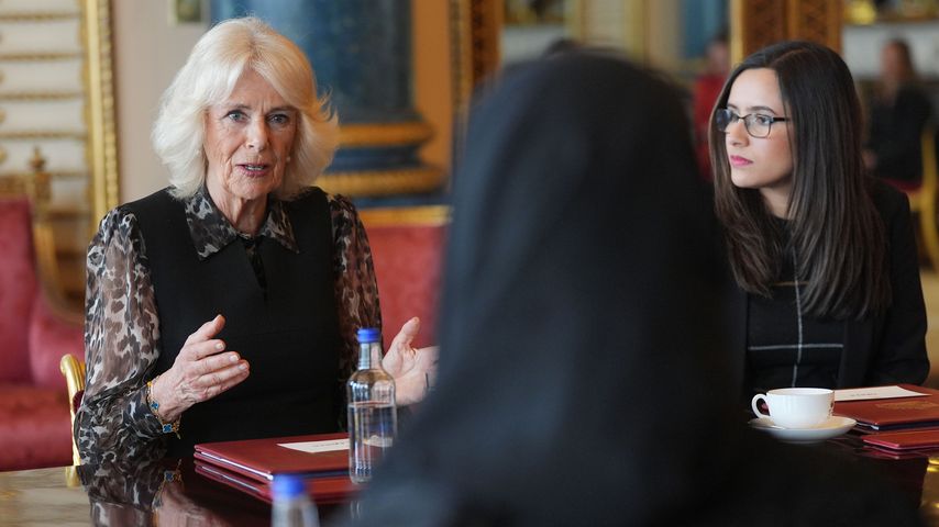 Königin Camilla im Buckingham-Palast, April 2024