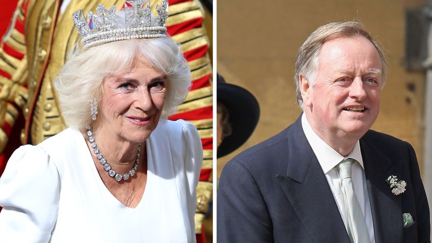 Königin Camilla strahlt auf Event neben ihrem Ex-Mann Andrew