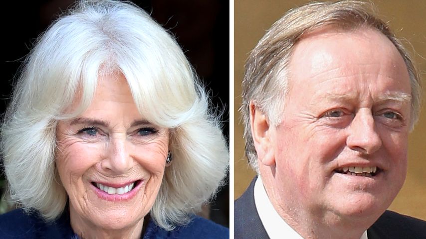 Königin Camilla und Ex-Mann Andrew zeigen sich sehr vertraut