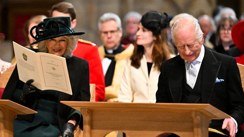 Königin Camilla und König Charles III., April 2025