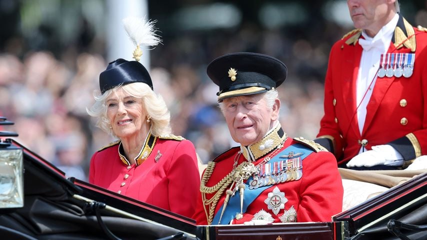 Königin Camilla und König Charles III., Trooping the Colour 2026