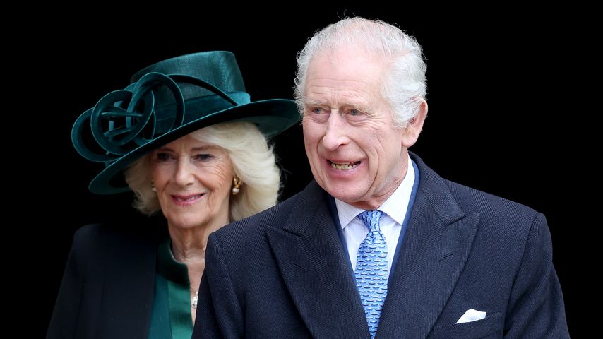 Königin Camilla und König Charles III. beim Ostergottesdienst 2024