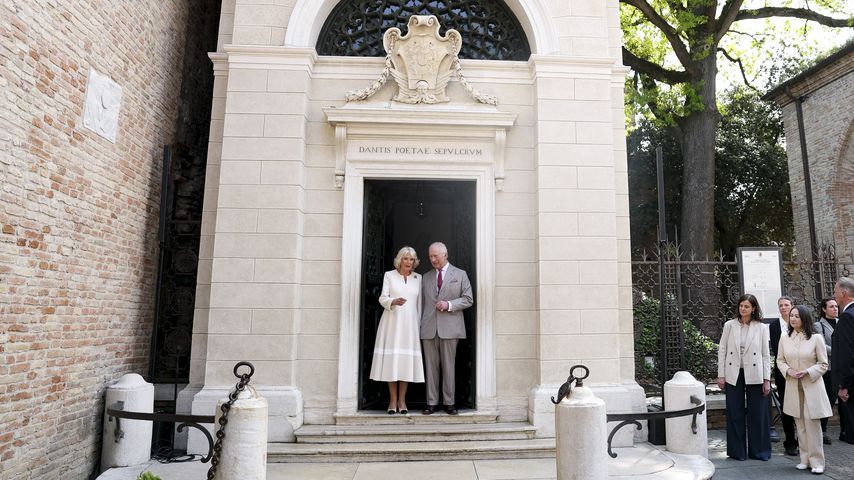 Königin Camilla und König Charles im April 2025 in Italien