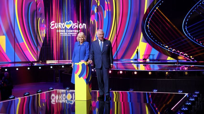 Süßer Cameo: König Charles und Camilla bei ESC-Halbfinale