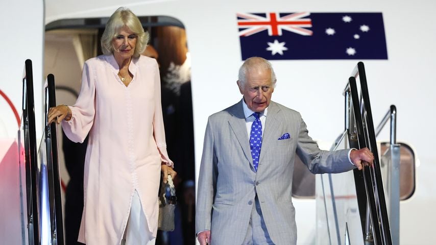 Königin Camilla und König Charles, britische Royals