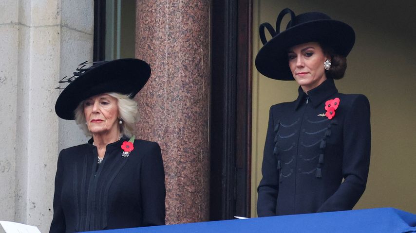 Königin Camilla und Prinzessin Kate, November 2023