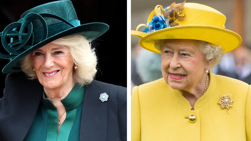 Königin Camilla trägt Queen Elizabeth' Schmuck im Gedenken