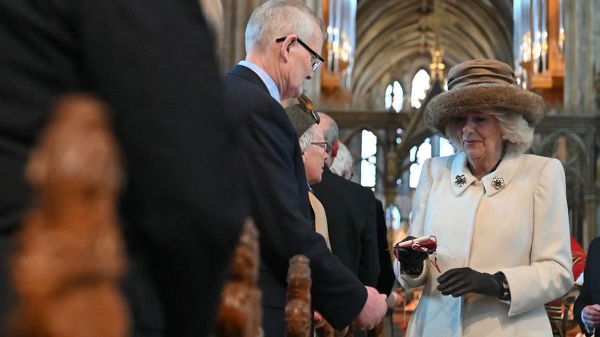 Königin Camilla beim Gründonnerstagsgottesdienst