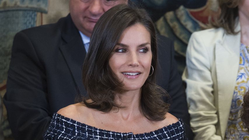 Königin Letizia bei einer Audienz