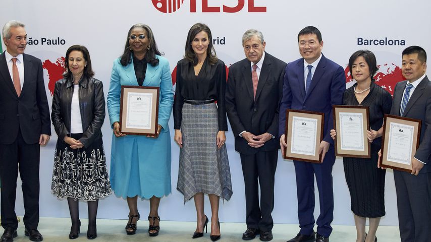 Königin Letizia mit den Preisträgern des International Friendship Awards 2019