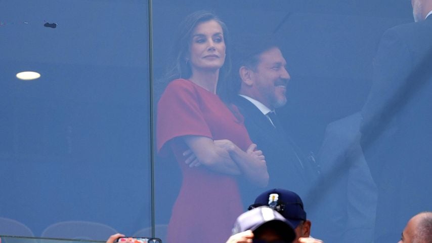 Königin Letizia beim WM-Finale 2026 zwischen Spanien und Argentinien im MetLife Stadium, New Jersey