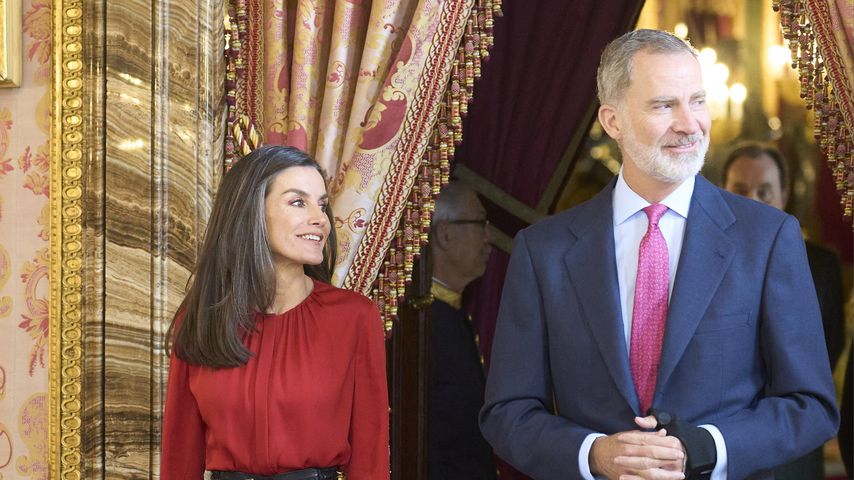 Königin Letizia und König Felipe im Dezember 2023 in Madrid