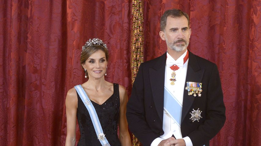 Königin Letizia und König Felipe von Spanien im November 2017 in Madrid