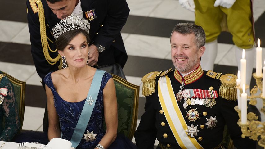 Königin Letizia und Prinz Frederik im November 2023 in Kopenhagen