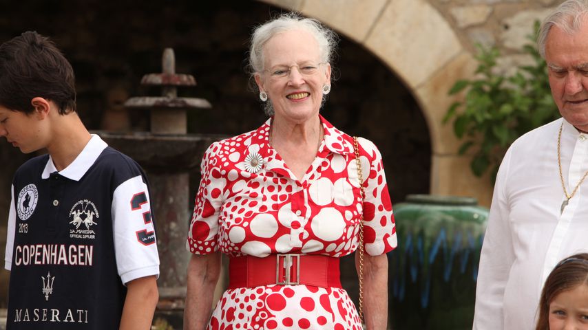Königin Margrethe in Luzech im Juni 2014