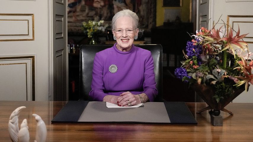 Königin Margrethe von Dänemark bei ihrer Neujahrsansprache 2024