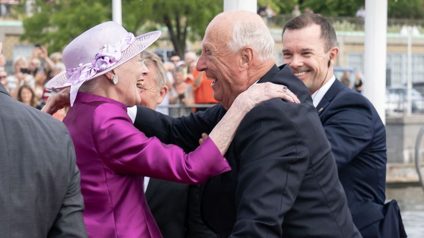 Königin Margrethe von Dänemark und König Harald