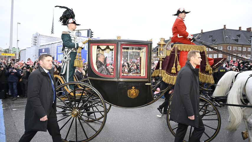 Königin Margrethe am 14. Januar 2024 in Kopenhagen
