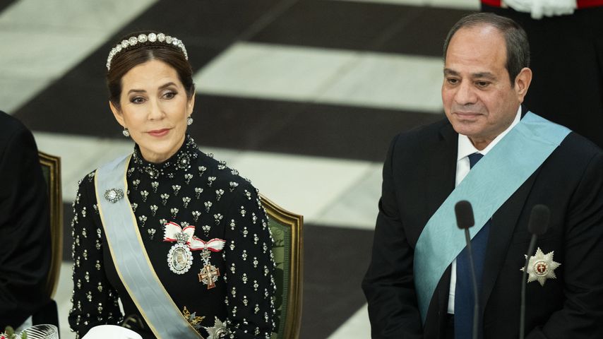 Königin Mary und der Präsident von Ägypten bei einer Gala, Dezember 2024