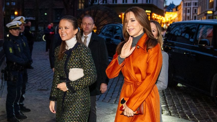 Königin Mary und Prinzessin Isabella, Heiligabend-Messe in Aarhus, Dezember 2024